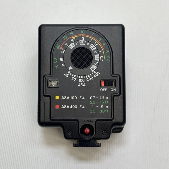 Vintage Minolta Auto 118X Shoe Mount Camera Flash Photography Untested As-is - Picture 3 of 9